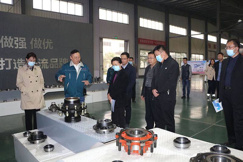 国家市场监管总局产品质量司司长刘敏一行